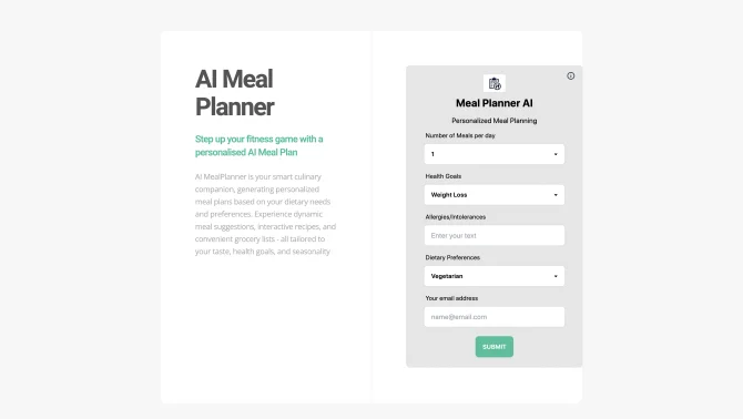 AI Meal Planner