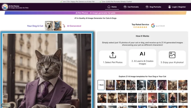 AI Pet Photos