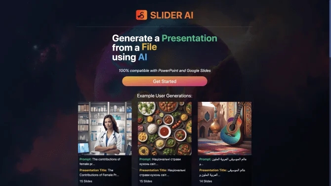 AI Presentation Generator