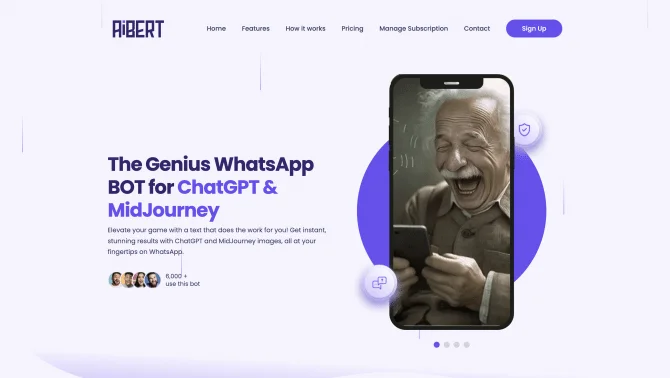 AiBERT: The Genius WhatsApp Bot for ChatGPT and Midjourney