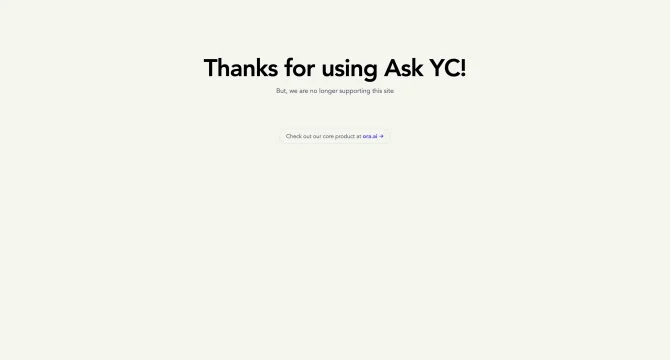 Ask YC