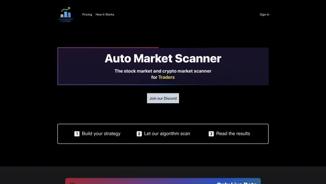 Auto Market Scanner