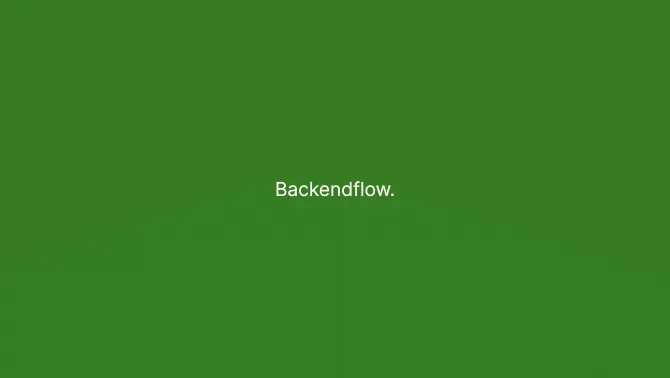 Backendflow