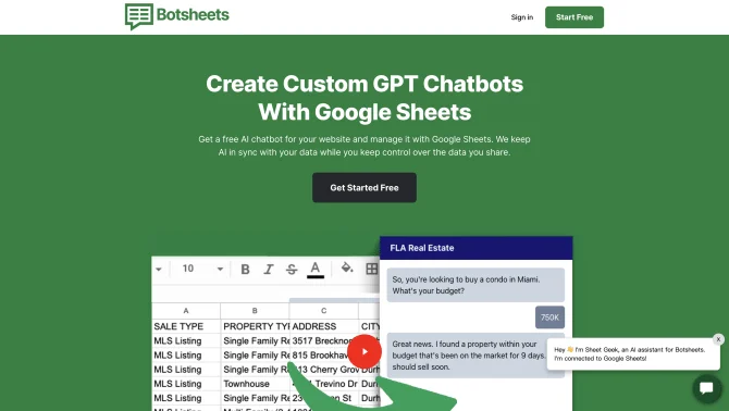 Botsheets: Chat Automation With Google Sheets