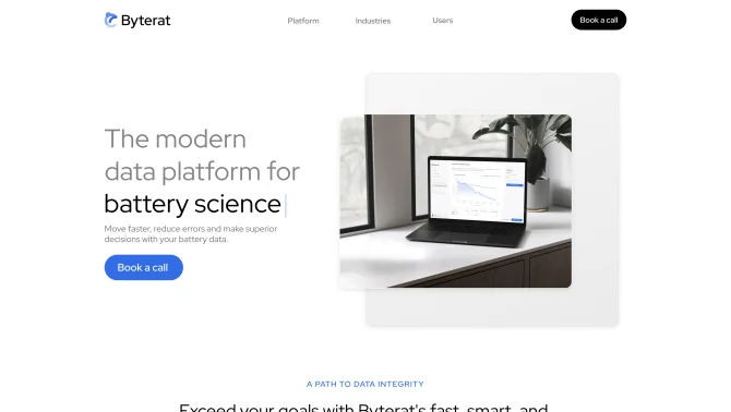 Byterat - Battery Data Platform