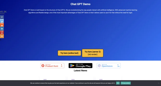 Chat GPT Demo