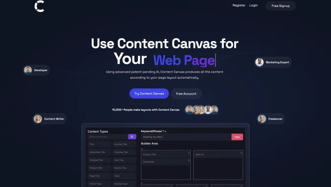 Content Canvas