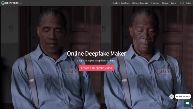 Deepfakes Web