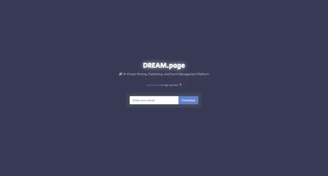 DREAM.page