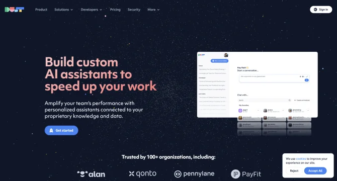 Dust - Smarter Teams with AI