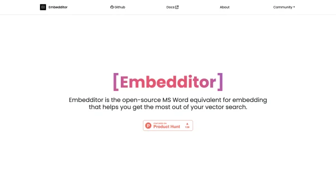 Embedditor.ai