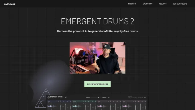 Emergent Drums by Audialab