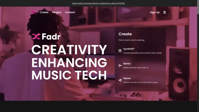 Fadr - AI Music Maker