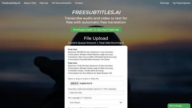 FreeSubtitles.AI