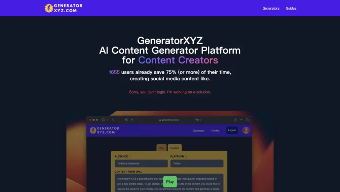 GeneratorXYZ