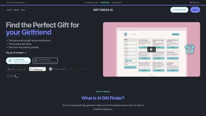 Gift Ideas AI