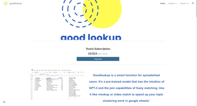 Goodlookup