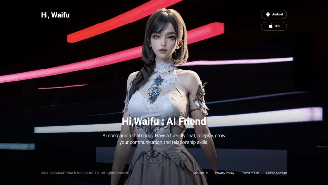 Hi, Waifu: AI Friend