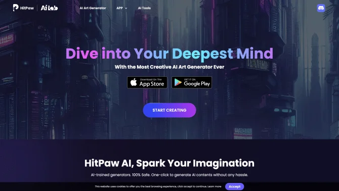 HitPaw AI Art Generator