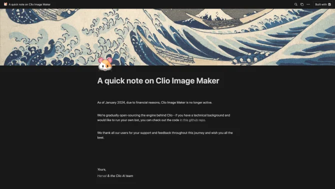 Image Maker / clio.so