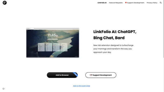 LinkFolio AI