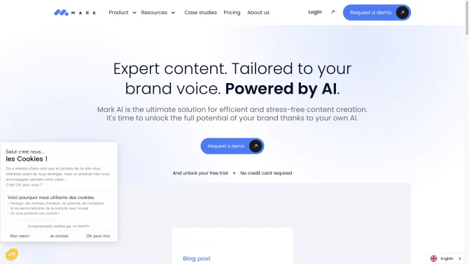 Mark AI: Content that Matches Your Brand Voice