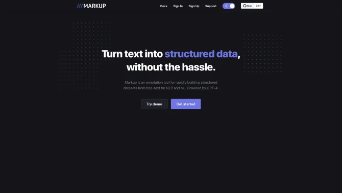 Markup Annotation Tool