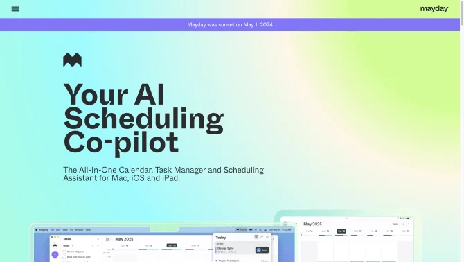 Mayday: The AI-Assisted Calendar