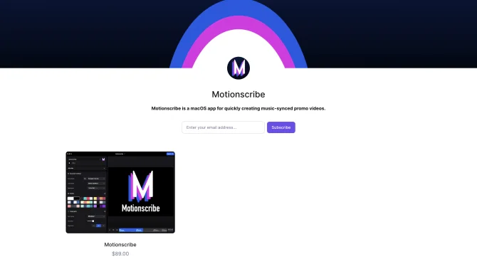 Motionscribe