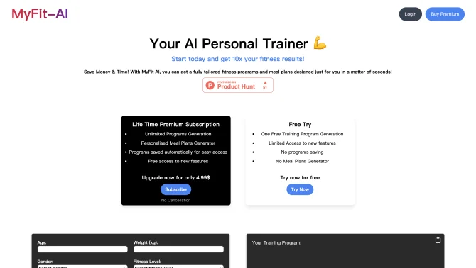 MyFit AI