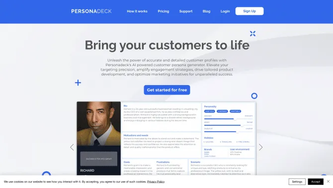 Personadeck.io