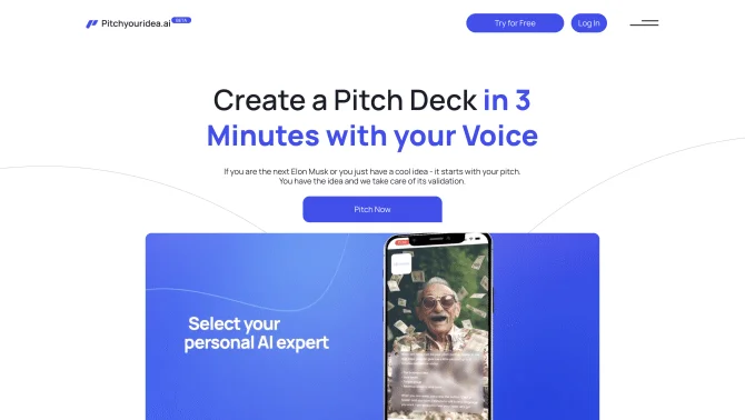 Pitchyouridea.ai