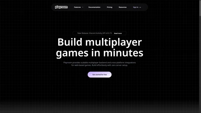 Playroom - Build Multiplayer Games in Minutes