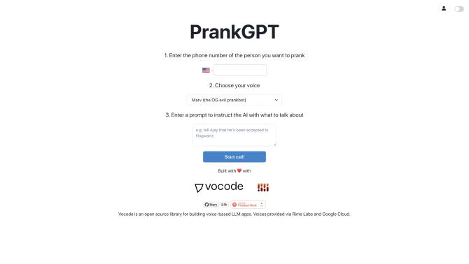 PrankGPT