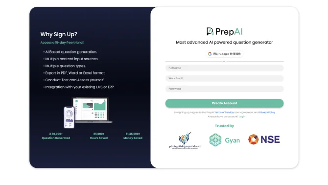 PrepAI - Most Advanced Test Generator