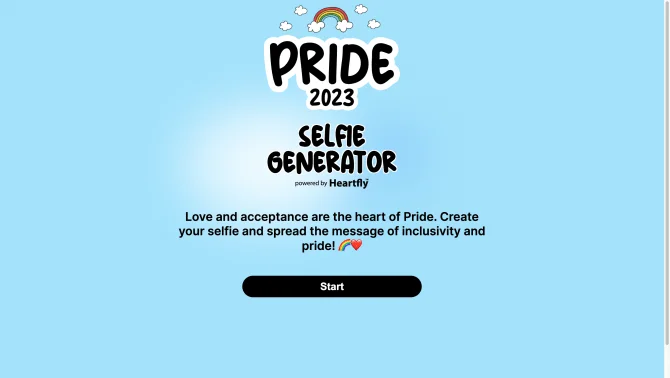 Pride Selfie Generator