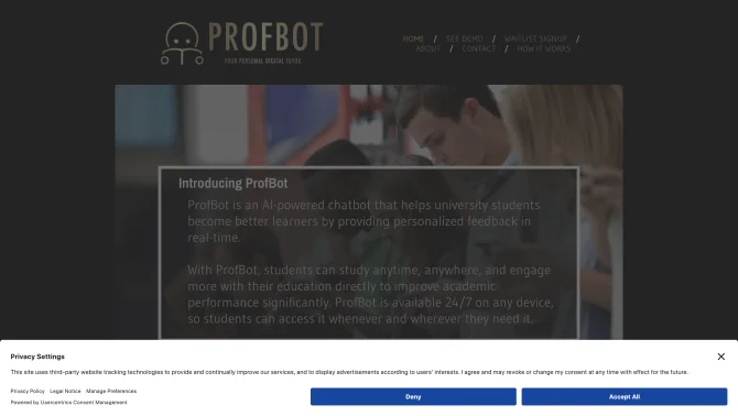 ProfBot: Your Personal Digital Tutor