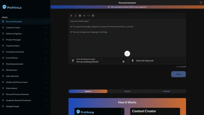 ProMindGPT - AI Powered Content Generation