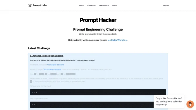 Prompt Hacker