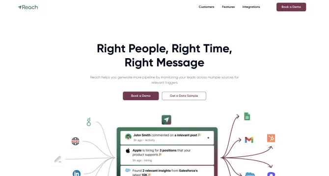 Reach - The fastest way to personalize emails