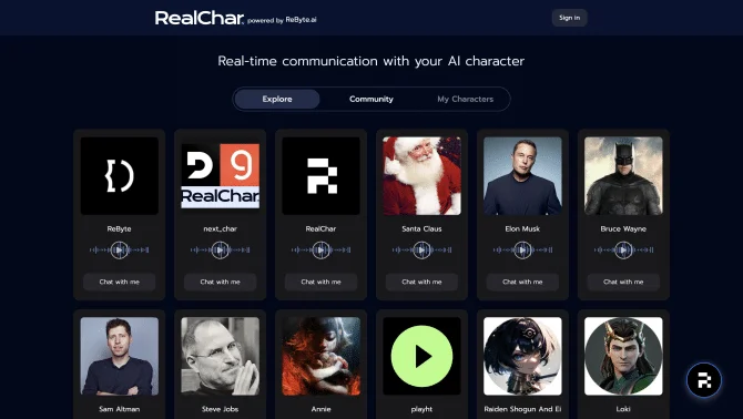 RealChar / RealChar.ai