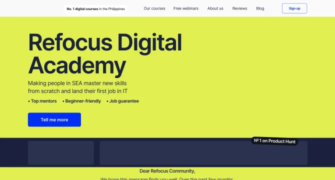 Refocus Digital Academy / refocus.me