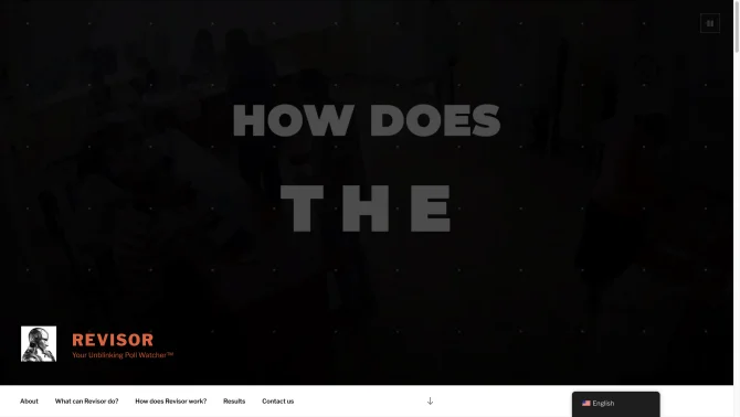 REVISOR - Your Unblinking Poll Watcher