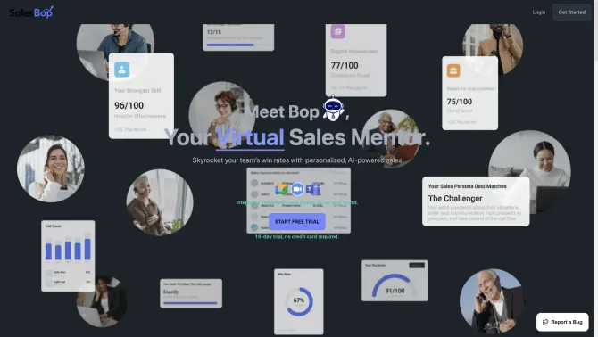 SalesBop - AI Powered Sales Coach