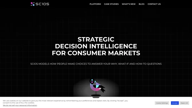 Scios.ai - Strategic Decision Intelligence for Consumer Market