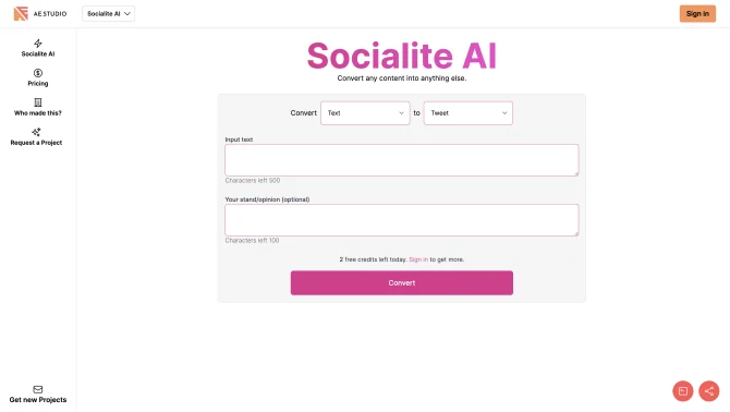 Socialite AI