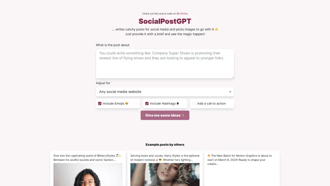 SocialPostGPT