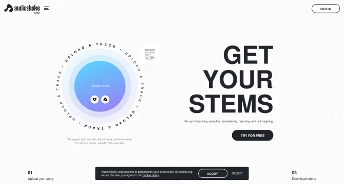 Stem Distribution / AudioShake