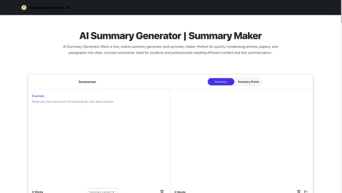 SummaryGenerator.AI