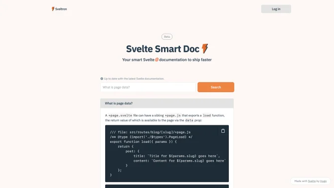 Svelte Smart Doc